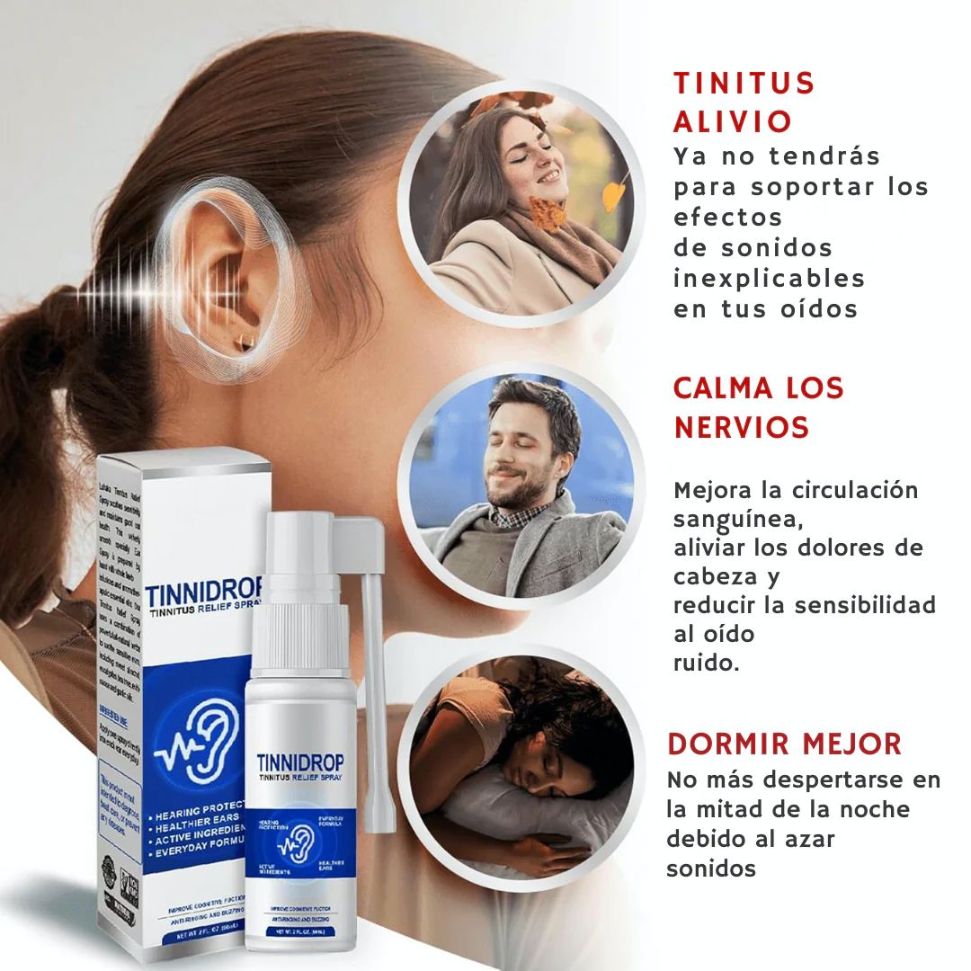 Tinidrop Spray para el alivio del oido mas envio gratis