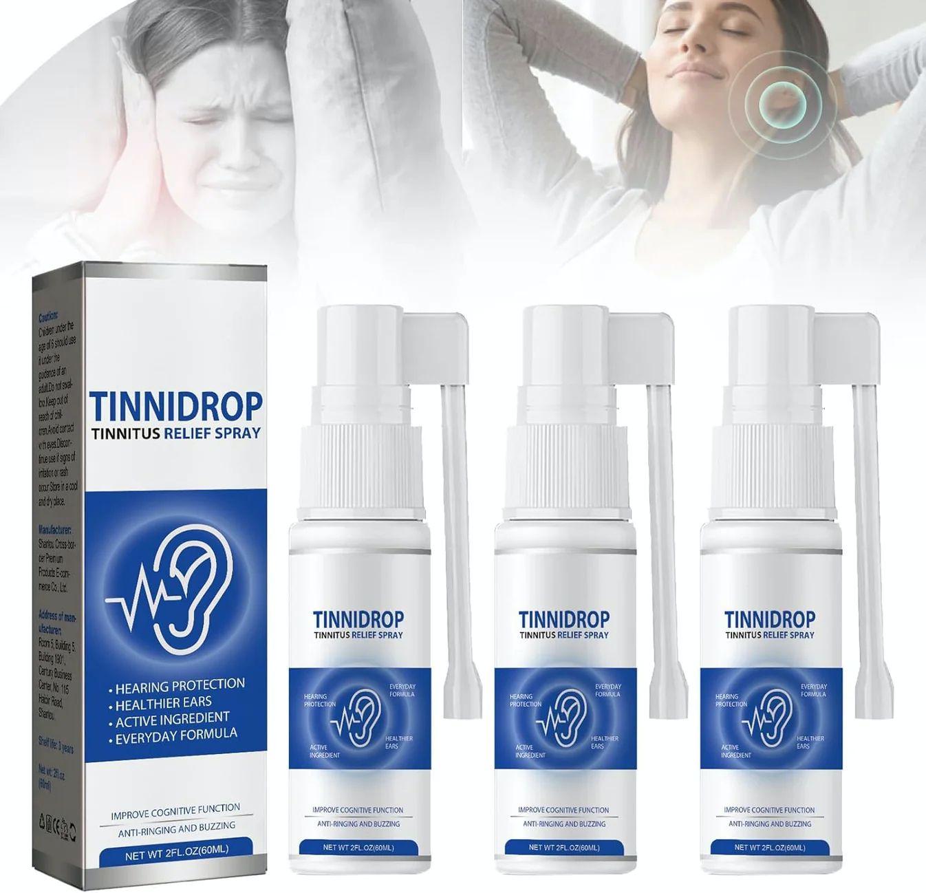 Tinidrop Spray para el alivio del oido mas envio gratis