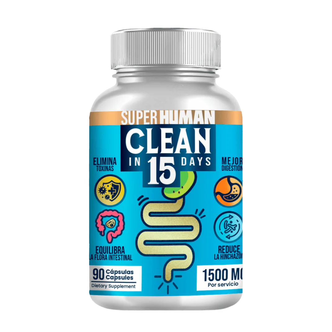 Clean15 Limpieza Completa Estomacal en 15 días - Envio Gratis