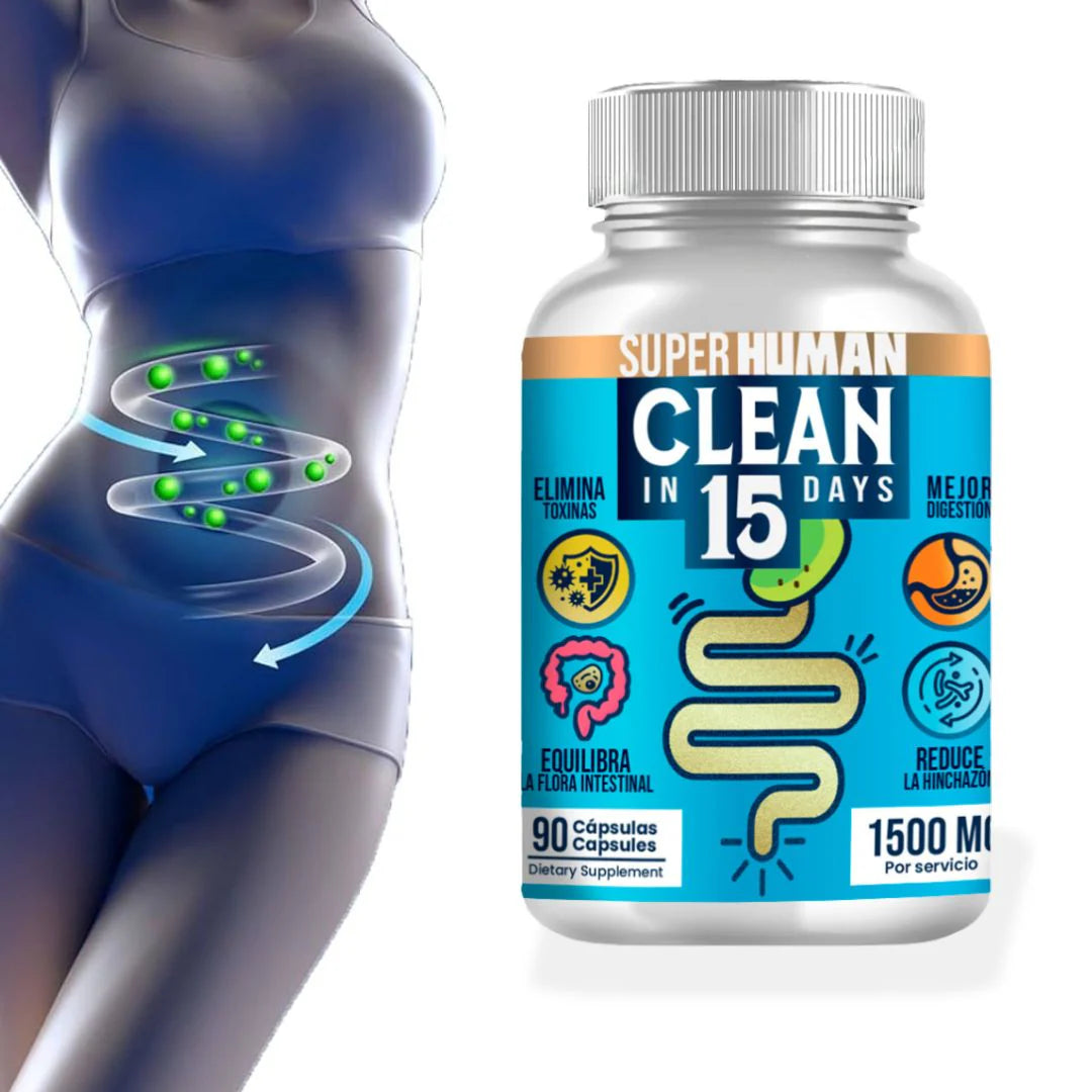 Clean15 Limpieza Completa Estomacal en 15 días - Envio Gratis