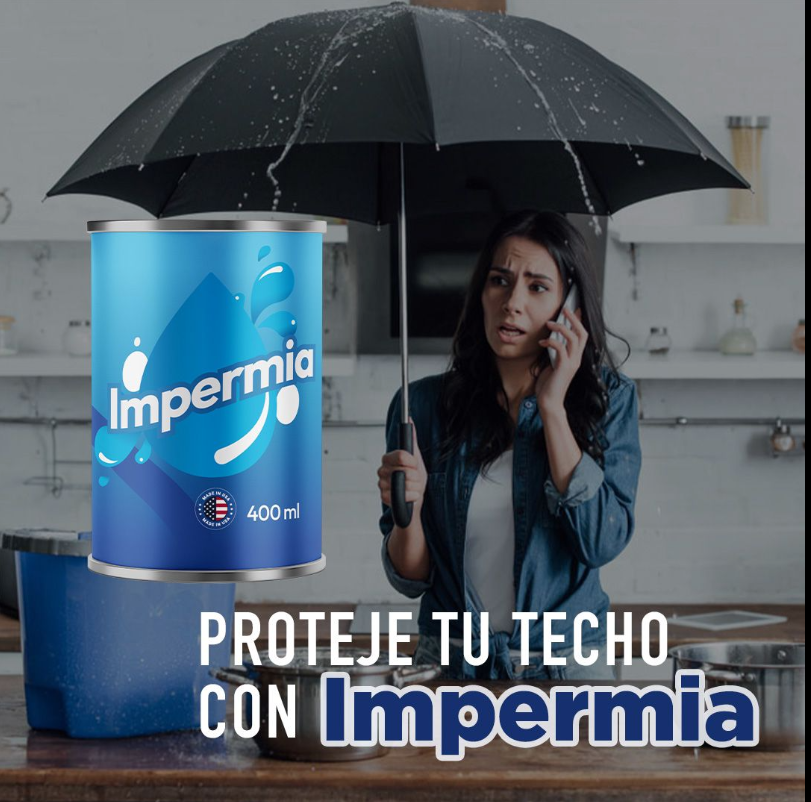Adios Goteras -Sellador Impermeabilizante IMPERMIA + ENVIO GRATIS