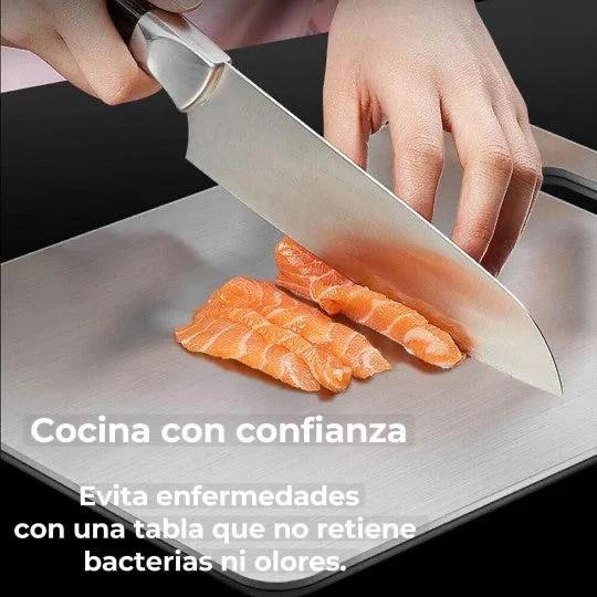 Tabla Para Picar de Acero Inoxidable + Envio Gratis